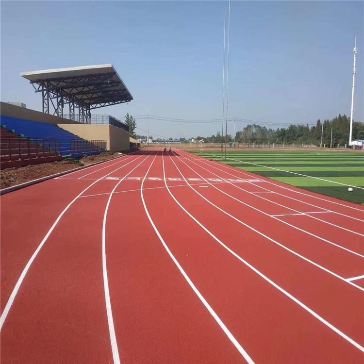 成都市学校塑胶跑道硅PU材料 - 厂家